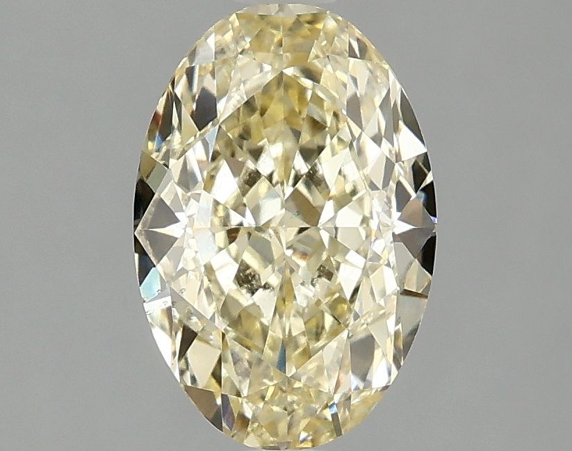 2.06 ct. oval Lab Grown Diamond front image