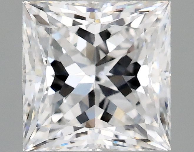 2.10 ct. princess Lab Grown Diamond front image