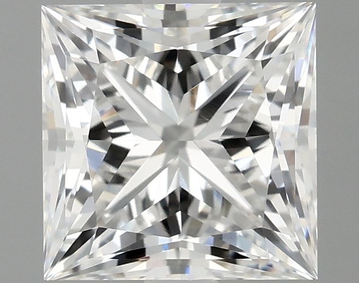 2.10 ct. princess Lab Grown Diamond front image