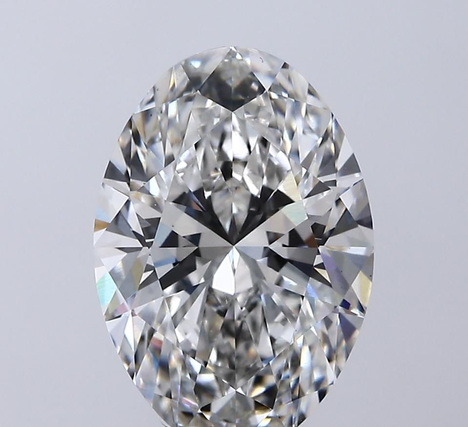 3.58 ct. oval Lab Grown Diamond front image