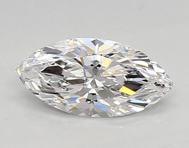 0.54 Carati D VVS2 Marquise Laboratorio Diamante