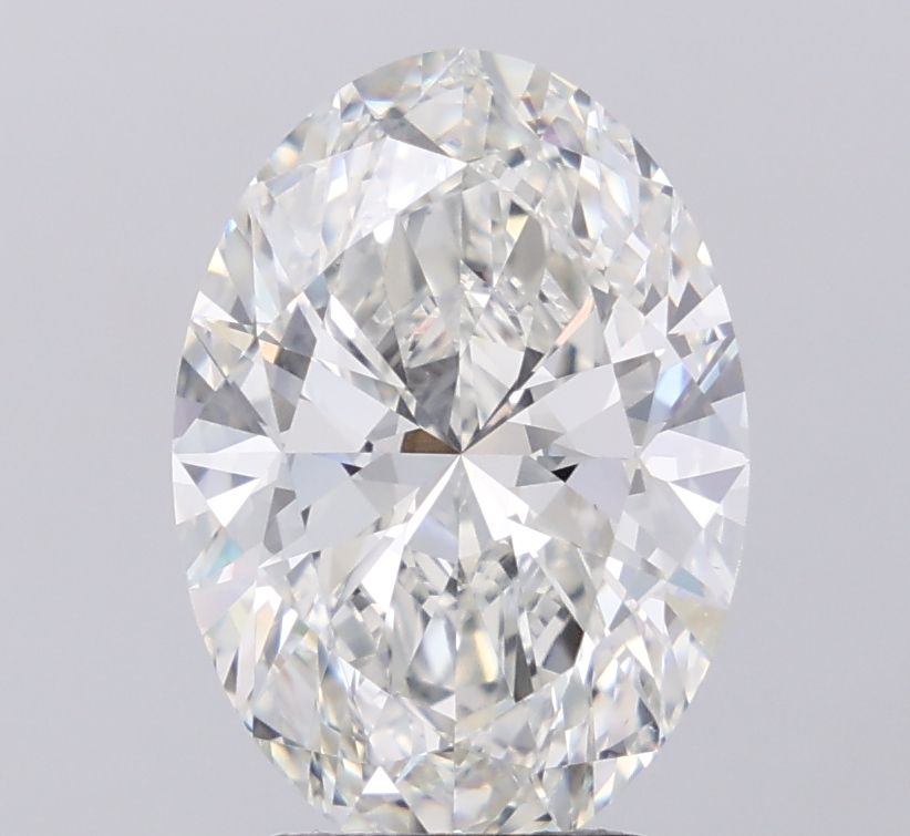 5.01 ct. oval Lab Grown Diamond front image