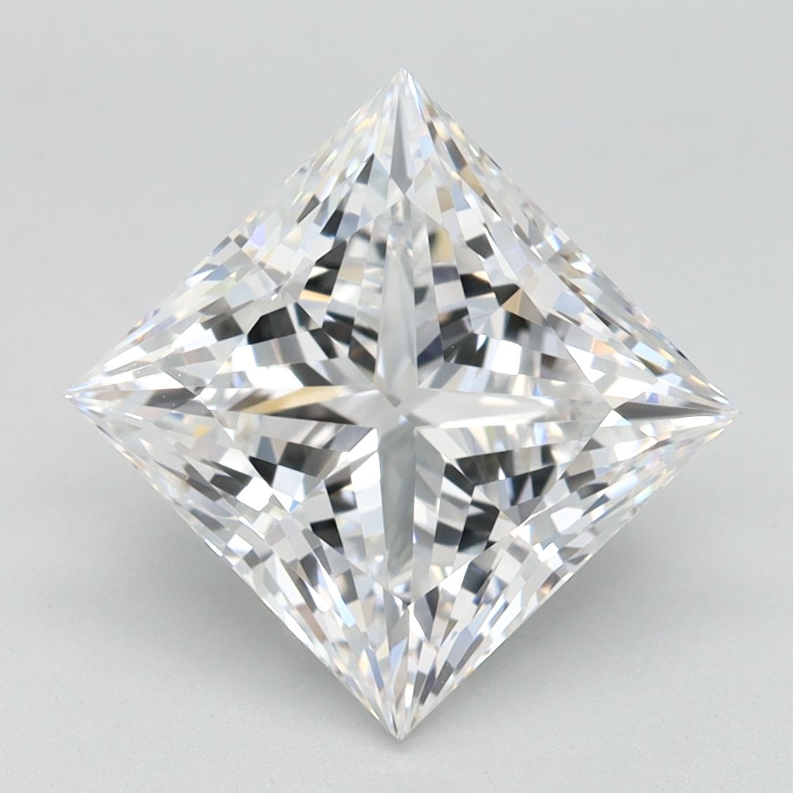 3.14 ct. princess Lab Grown Diamond front image