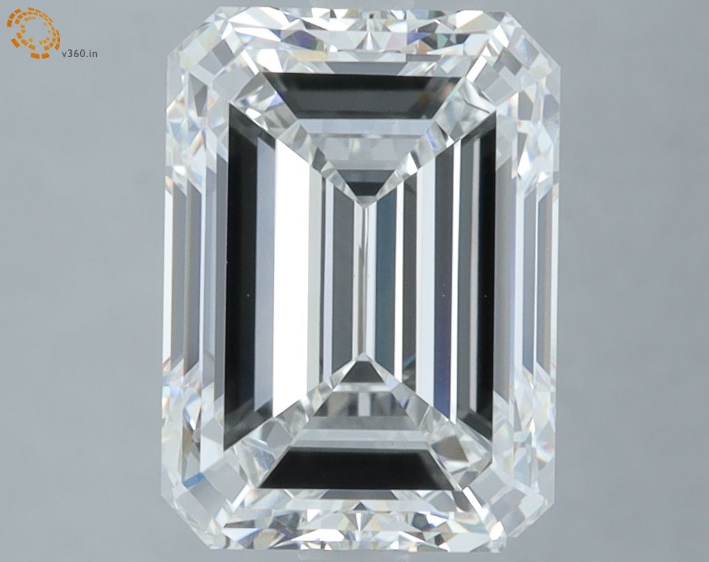 4.51 ct. emerald Lab Grown Diamond front image