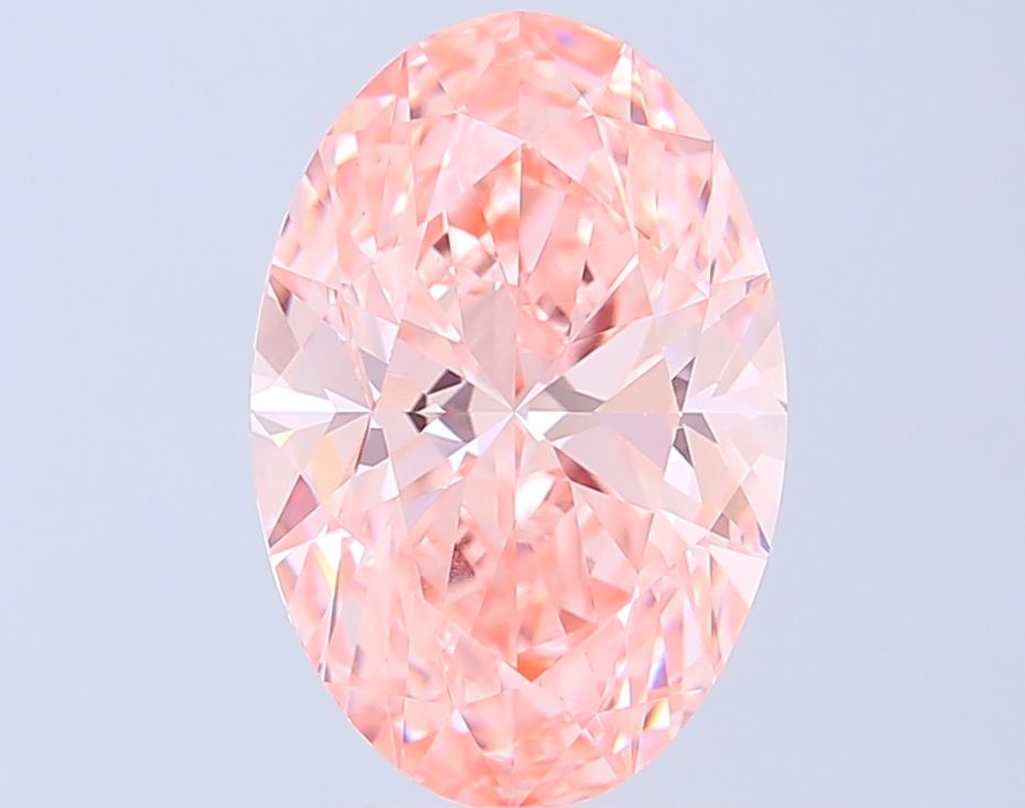 4.06 ct. oval Lab Grown Diamond front image