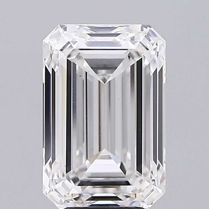 6.04 ct. emerald Lab Grown Diamond front image