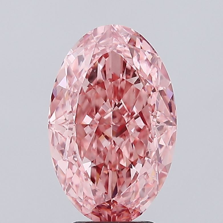5.02 ct. oval Lab Grown Diamond front image