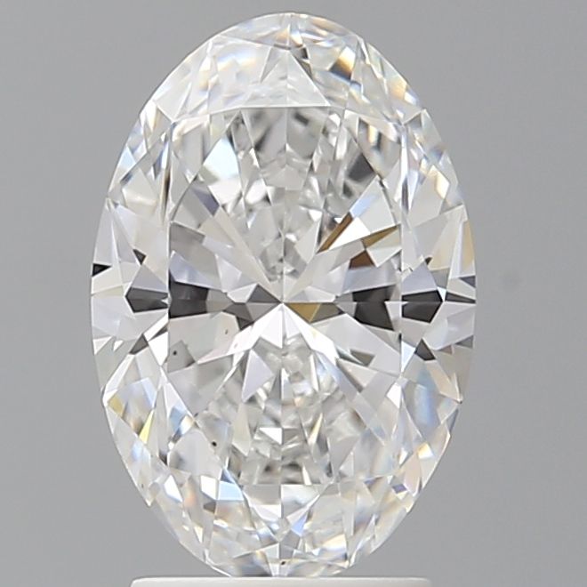 2.55 ct. oval Lab Grown Diamond front image