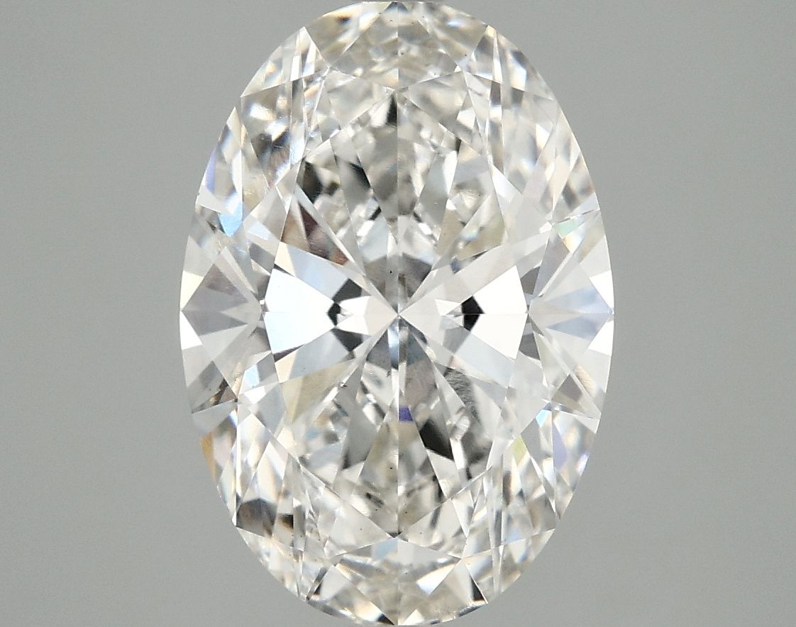 4.10 ct. oval Lab Grown Diamond front image