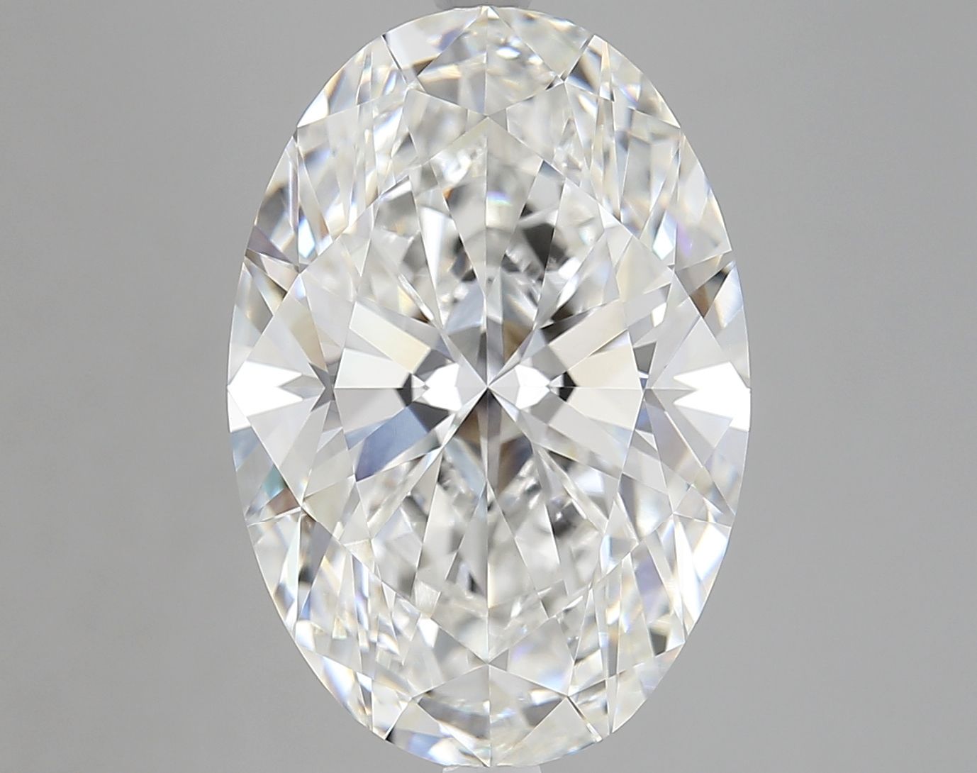 9.03 ct. oval Lab Grown Diamond front image