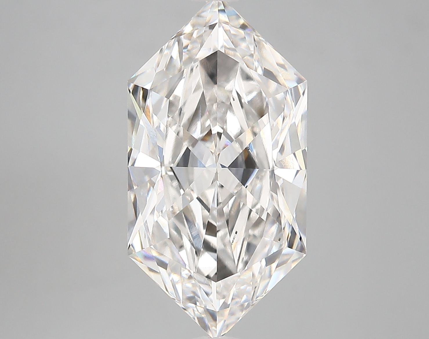 5.71 ct lab-grown Hexagonal Diamond