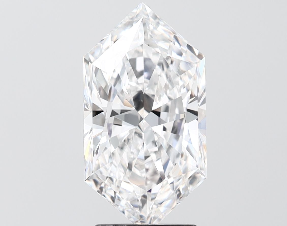 3.09 ct lab-grown Hexagonal Diamond