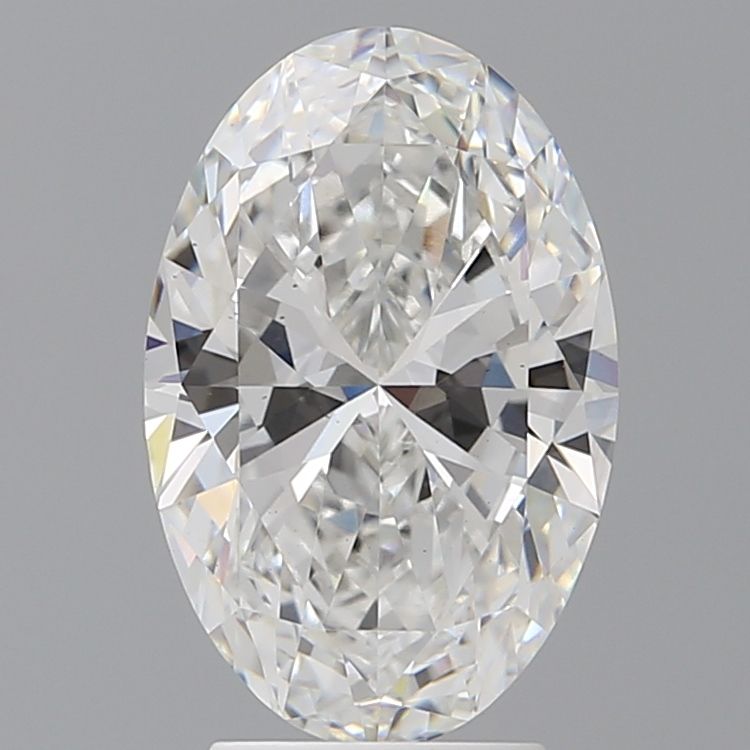 3.56 ct. oval Lab Grown Diamond front image