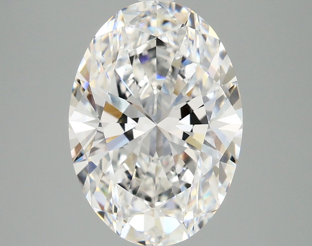 4.06 ct. oval Lab Grown Diamond front image