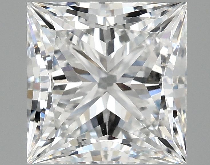2.10 ct. princess Lab Grown Diamond front image