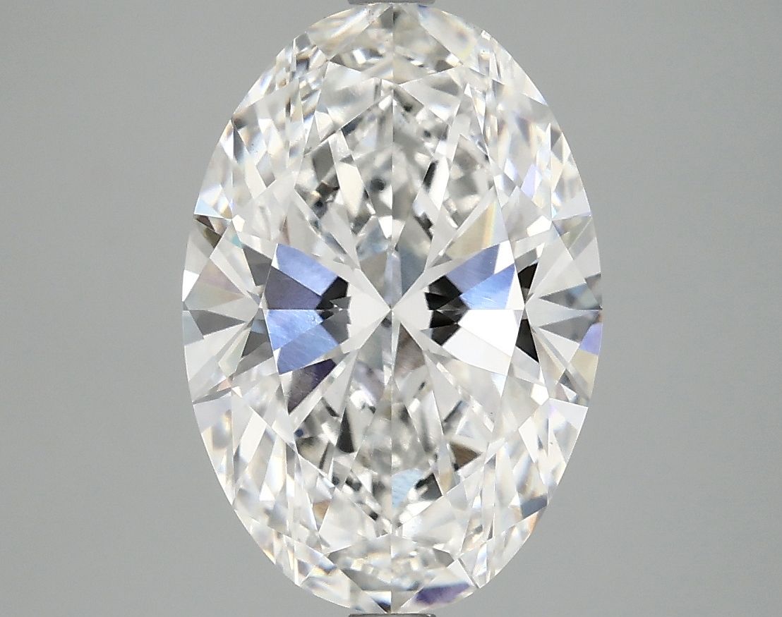 3.94 ct. oval Lab Grown Diamond front image