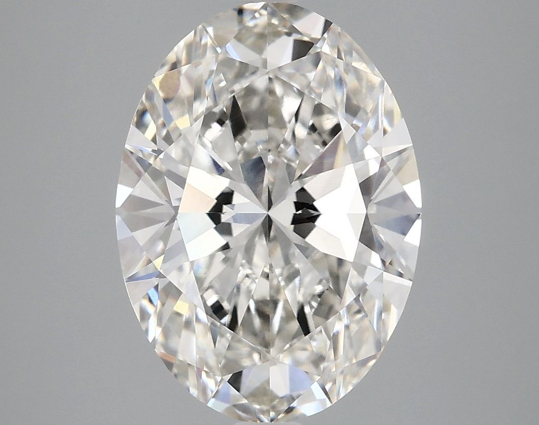 3.67 ct. oval Lab Grown Diamond front image