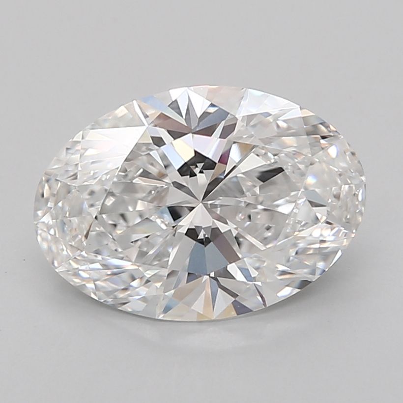 3.05 ct. oval Lab Grown Diamond front image