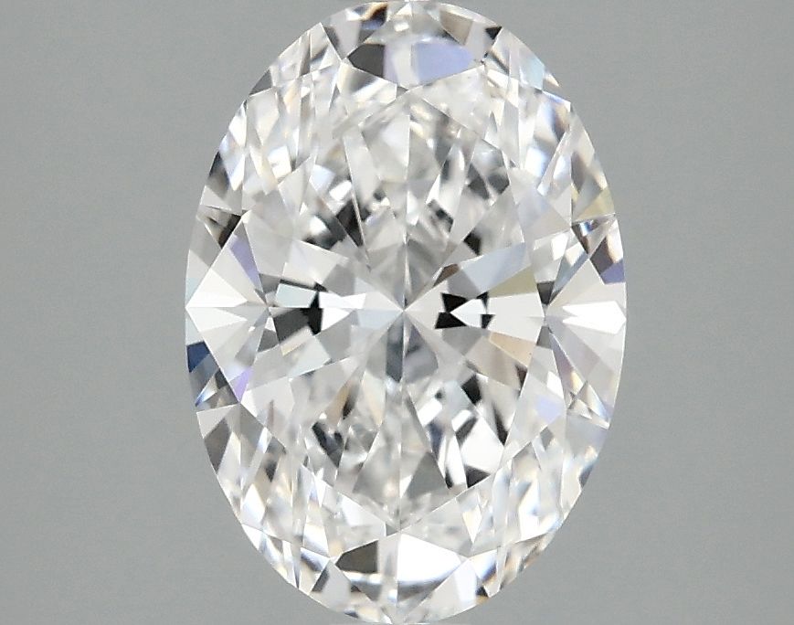 2.10 ct. oval Lab Grown Diamond front image