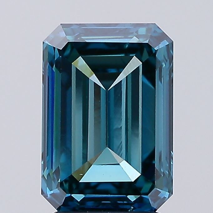 3.05 ct. emerald Lab Grown Diamond front image