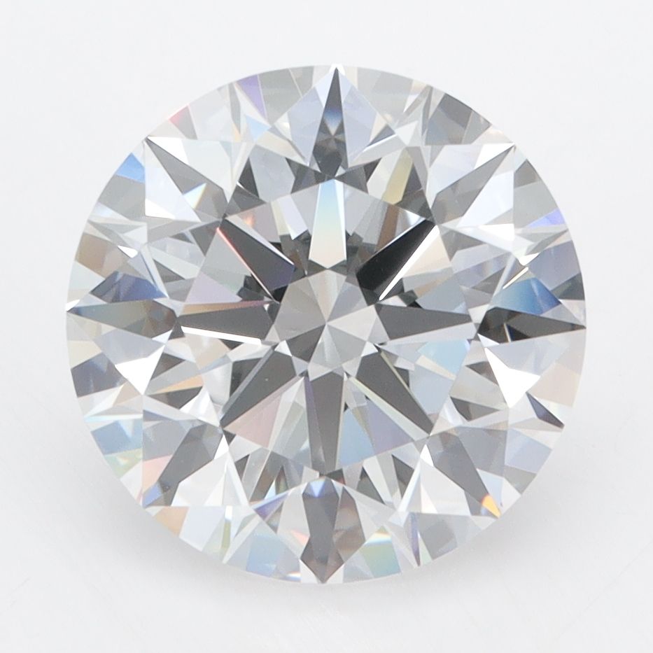 Diament LG okrągły, 4.07 ct, D, VVS2, szlif EX