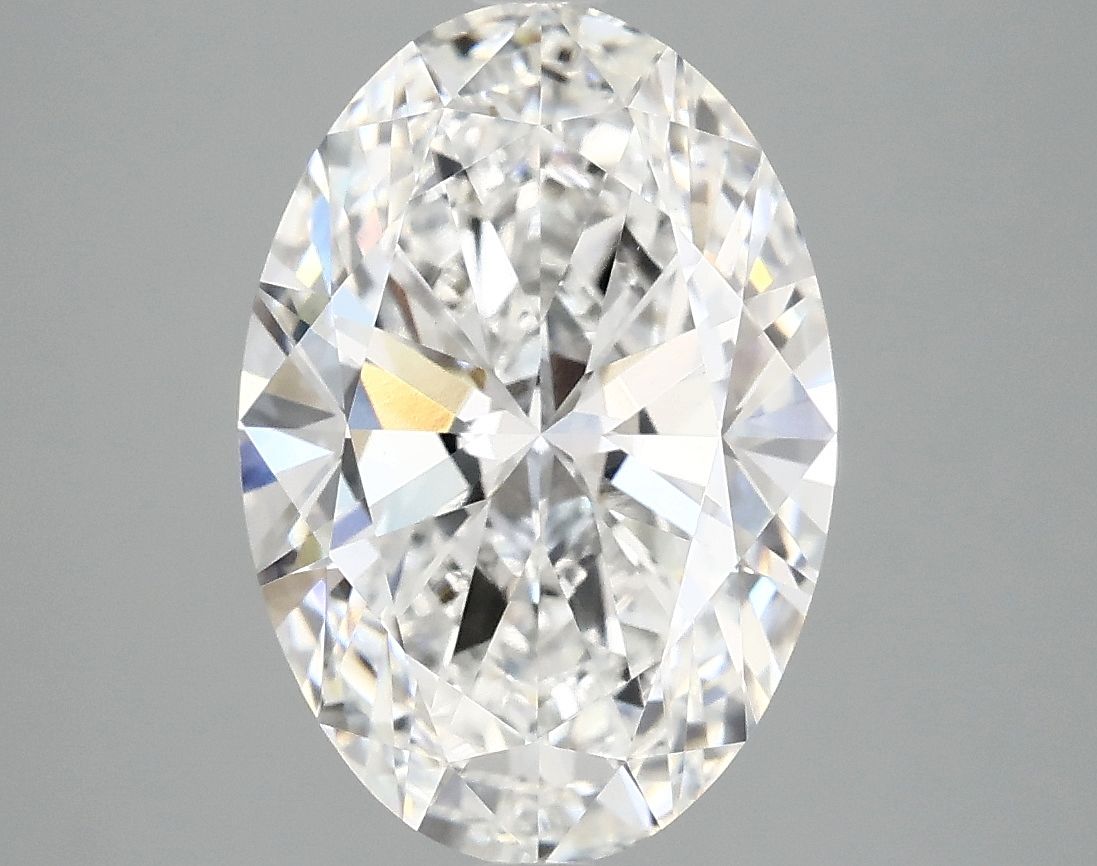 3.98 ct. oval Lab Grown Diamond front image