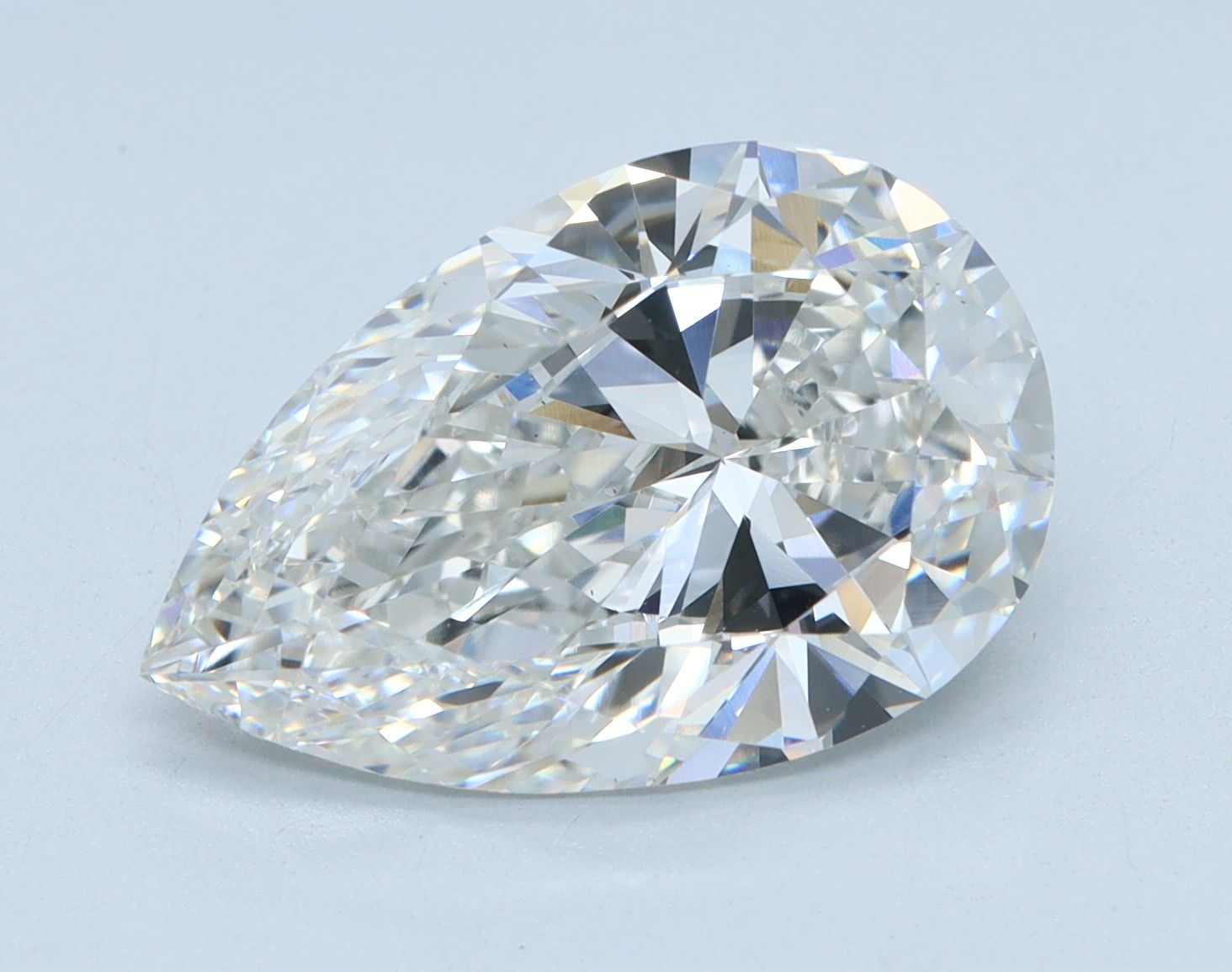 4.06 ct. pear Lab Grown Diamond front image