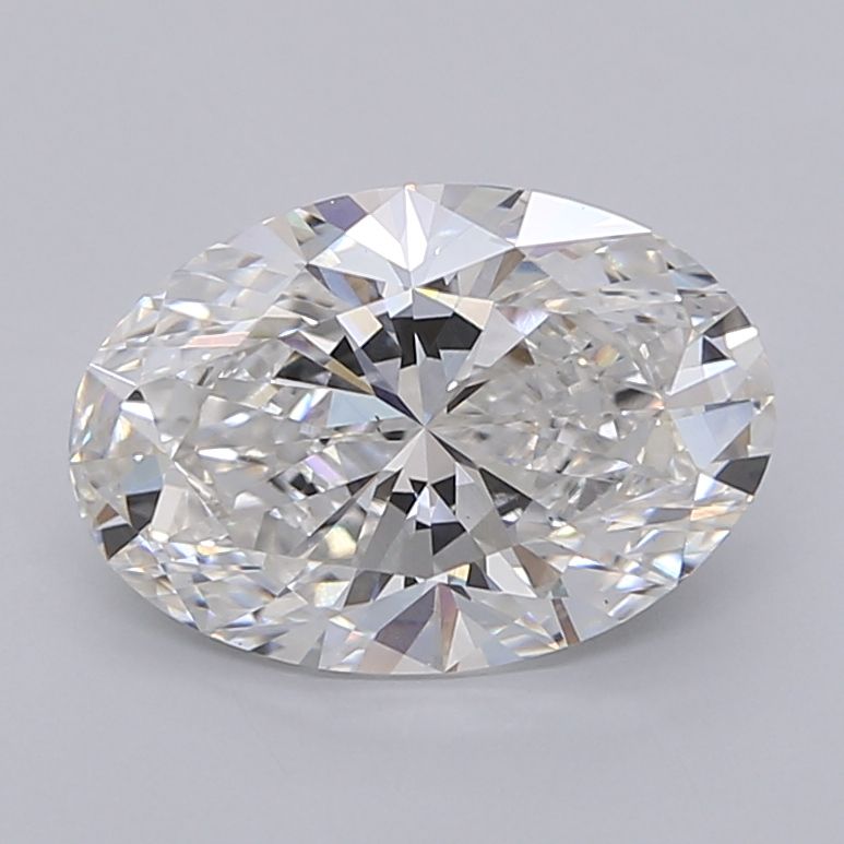2.75 ct. oval Lab Grown Diamond front image