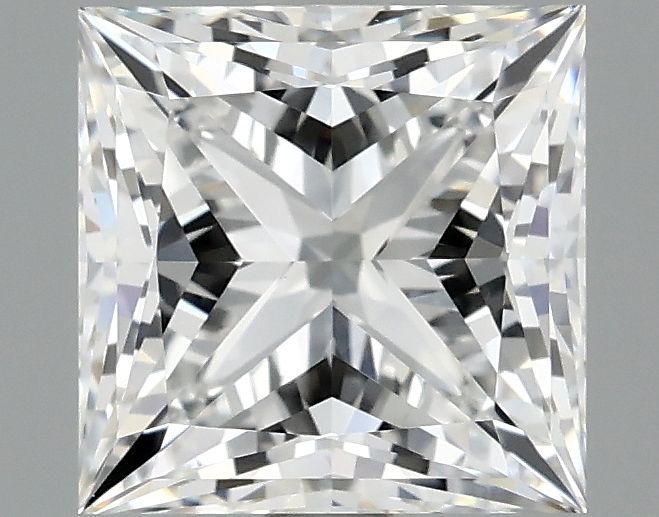 2.10 ct. princess Lab Grown Diamond front image