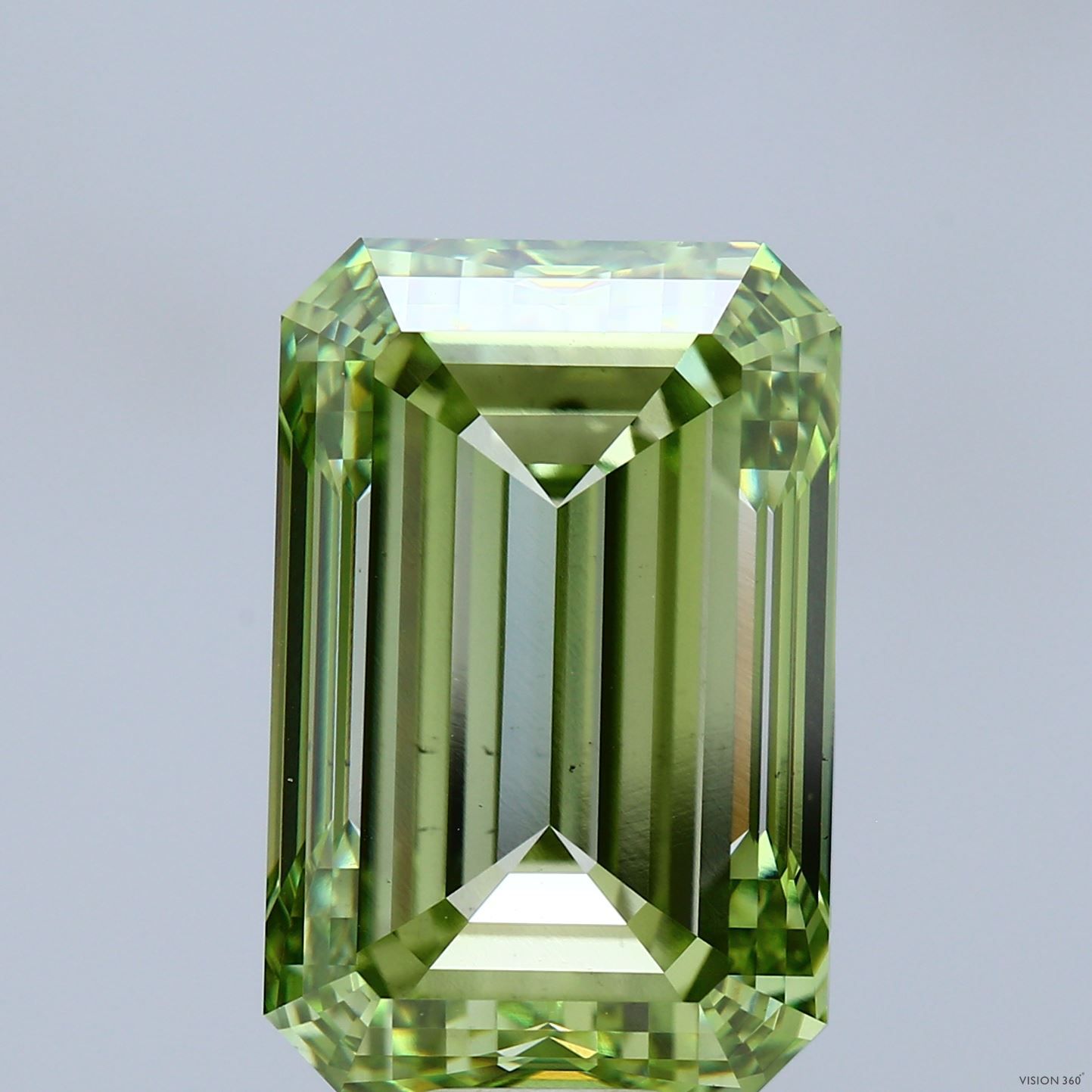 19.06 ct. emerald Lab Grown Diamond front image