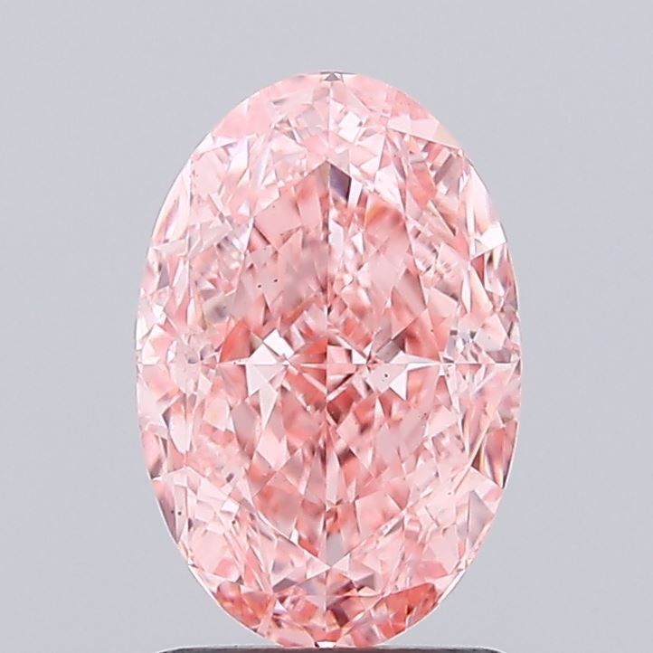 2.01 ct. oval Lab Grown Diamond front image