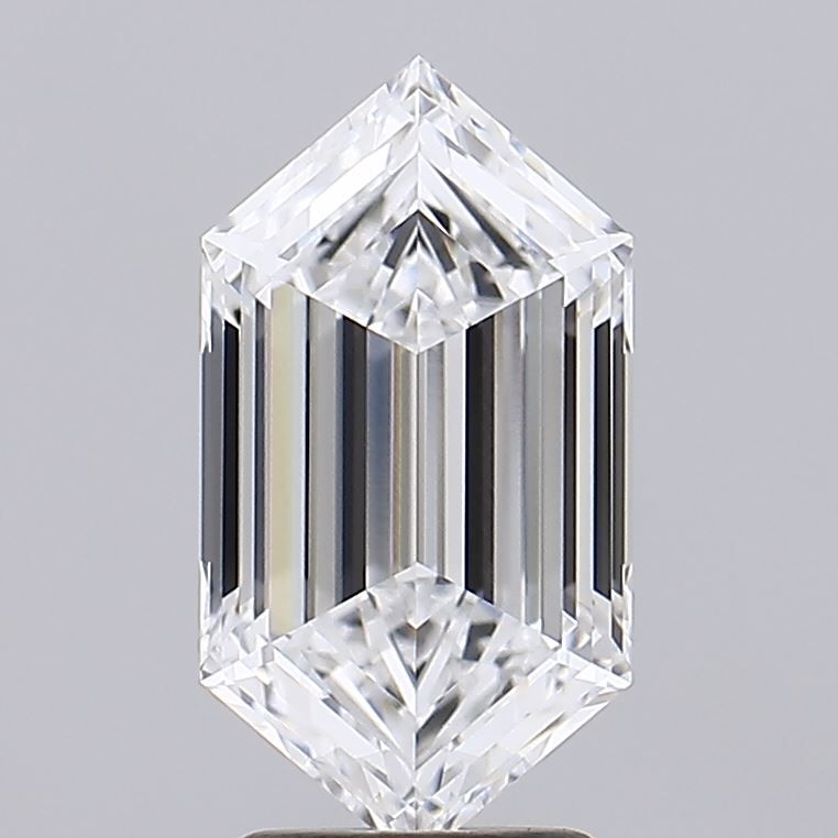 3.09 ct lab-grown Hexagonal Diamond