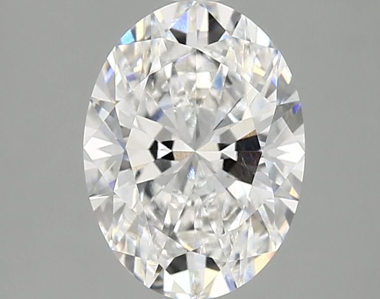 2.10 ct. oval Lab Grown Diamond front image