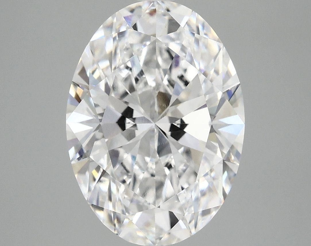 3.99 ct. oval Lab Grown Diamond front image