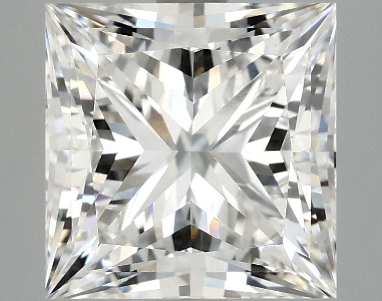 3.91 ct. princess Lab Grown Diamond front image