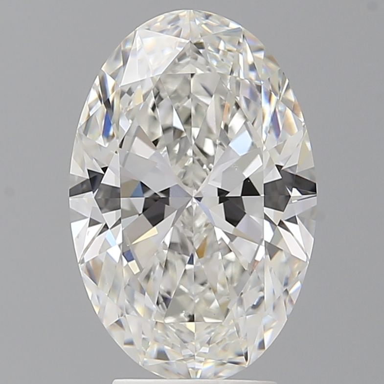 4.04 ct. oval Lab Grown Diamond front image