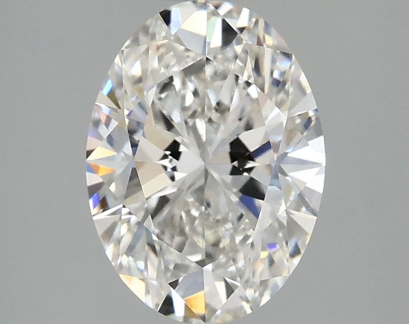 2.02 ct. oval Lab Grown Diamond front image