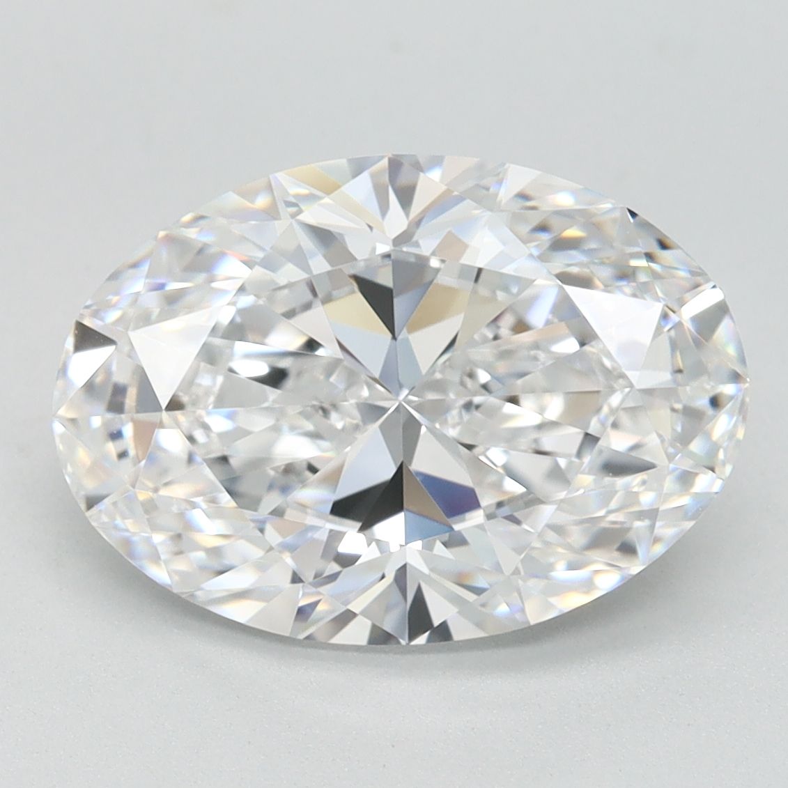 3.21 ct. oval Lab Grown Diamond front image