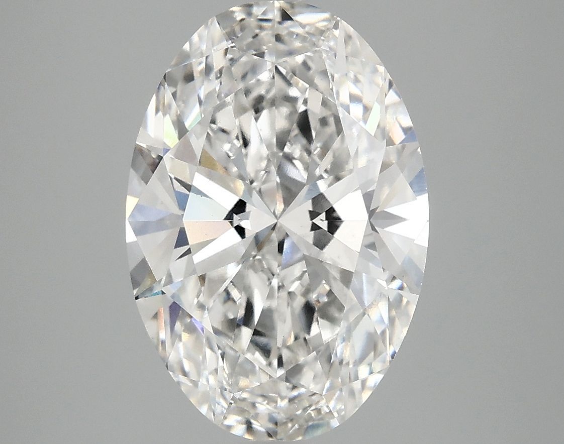3.92 ct. oval Lab Grown Diamond front image