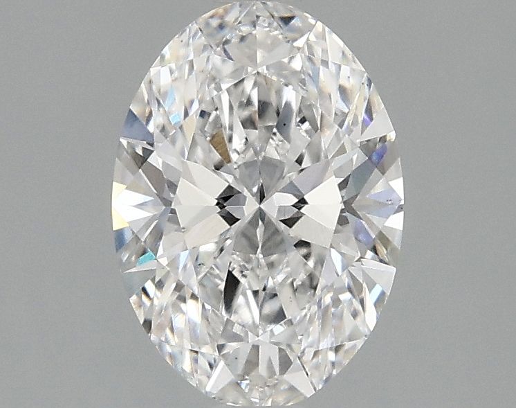 1.37 ct. oval Lab Grown Diamond front image