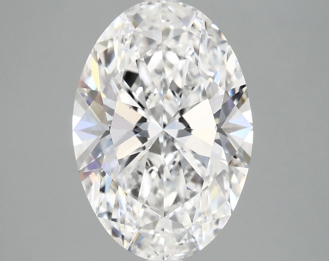 3.87 ct. oval Lab Grown Diamond front image