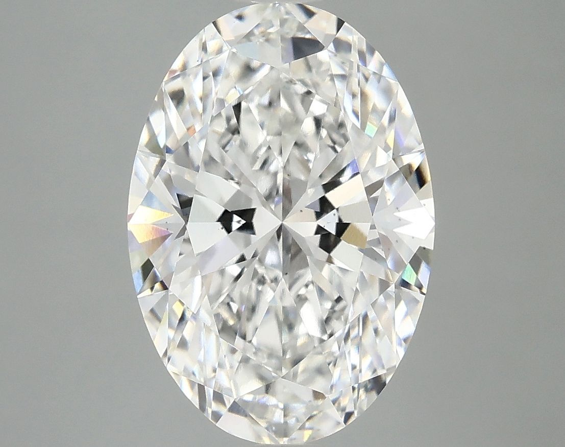 4.10 ct. oval Lab Grown Diamond front image