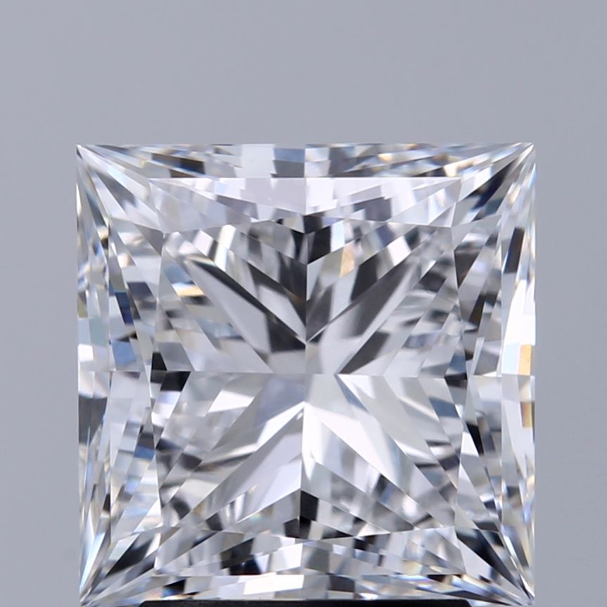 3.02 ct. princess Lab Grown Diamond front image