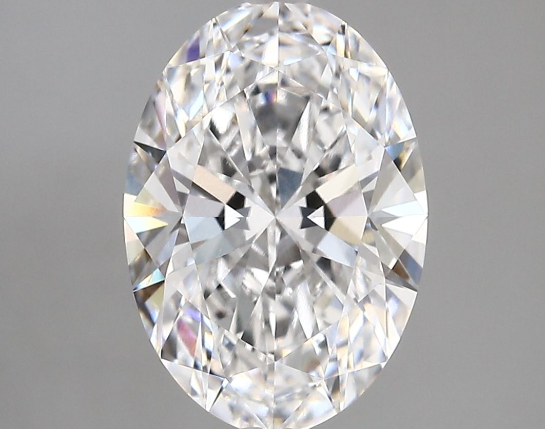 3.20 ct. oval Lab Grown Diamond front image