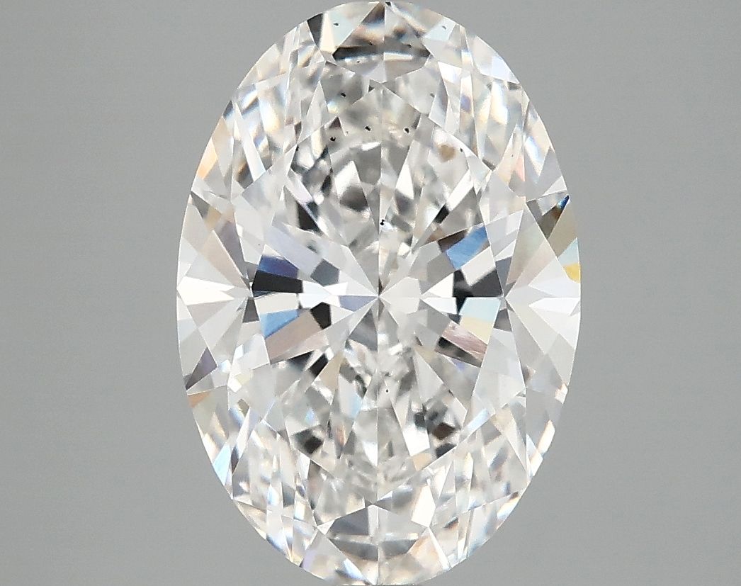 3.92 ct. oval Lab Grown Diamond front image