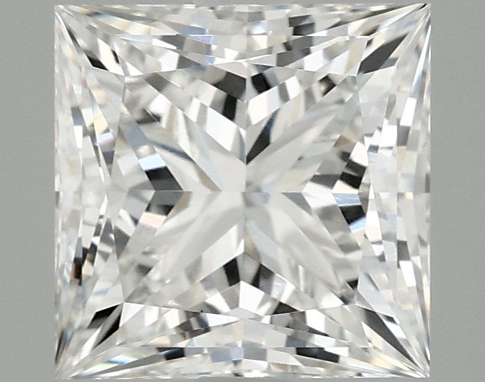 2.10 ct. princess Lab Grown Diamond front image