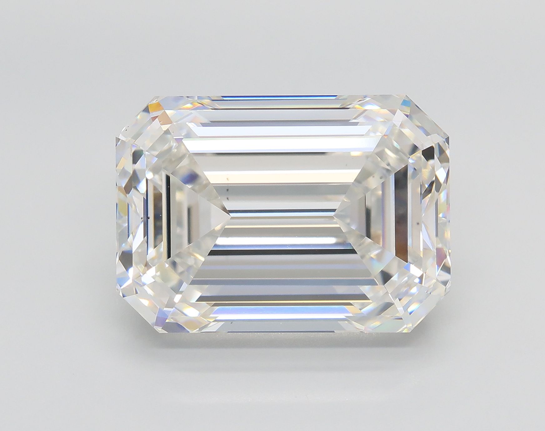 10.16 ct. emerald Lab Grown Diamond front image