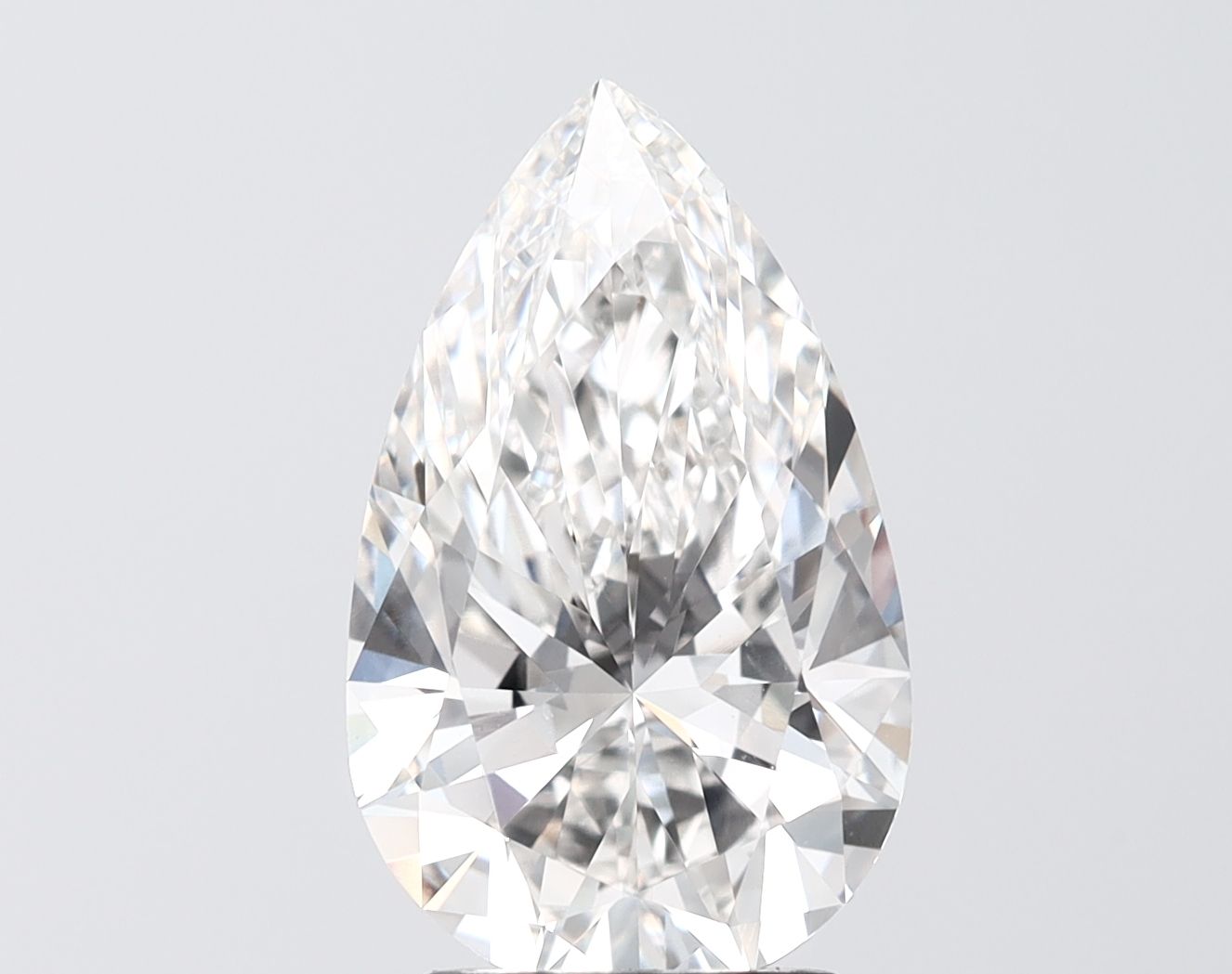 4.07 ct. pear Lab Grown Diamond front image