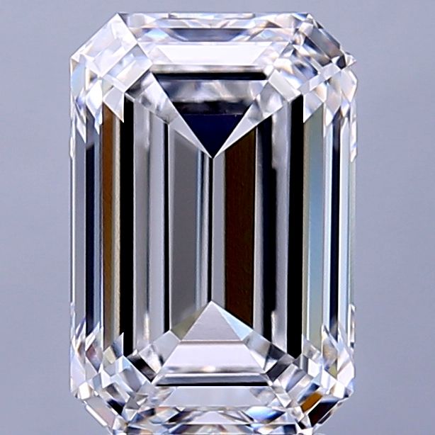 3.51 ct. emerald Lab Grown Diamond front image