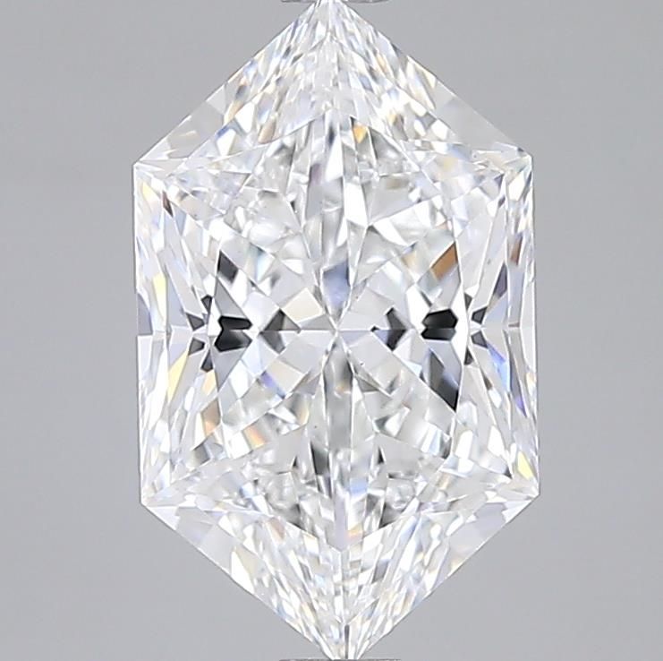 2.6 ct lab-grown Hexagonal Diamond